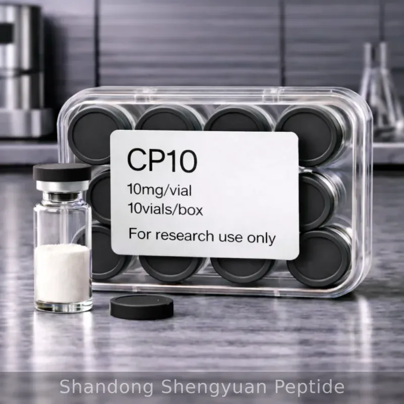 CJC-1295 NO DAC + Ipamorelin research peptide vial